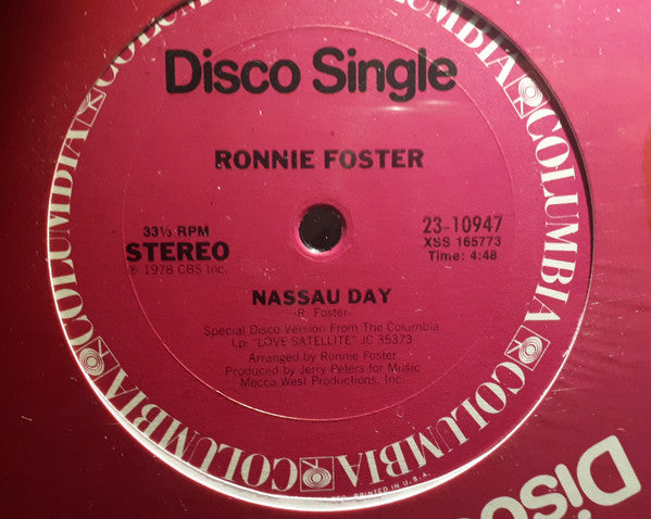 Ronnie Foster : Midnight Plane (12", Single)