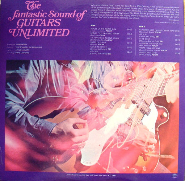 Guitars Unlimited (5) : The Fantastic Sound Of Guitars Unlimited (LP, Album, Gat)