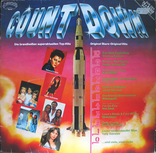 Various : Count Down - Die Brandheißen Superaktuellen Top-Hits (LP, Comp)
