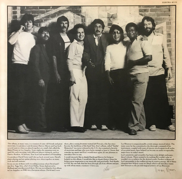 Lee Ritenour : Rit (LP, Album, AR )