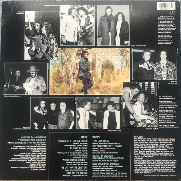 Johnny Cash : Water From The Wells Of Home (LP, Album, 49,)
