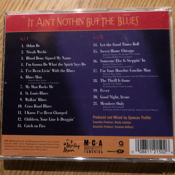 Various : It Ain't Nothin' But The Blues (CD, Album, Enh)