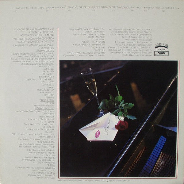 Alphonse Mouzon : Distant Lover (LP, Album, PRC)