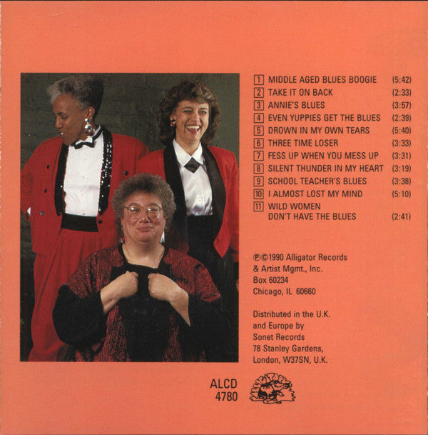 Saffire -The Uppity Blues Women : The Uppity Blues Women (CD, Album, RE)