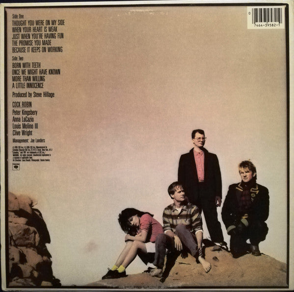 Cock Robin : Cock Robin (LP, Album, Car)