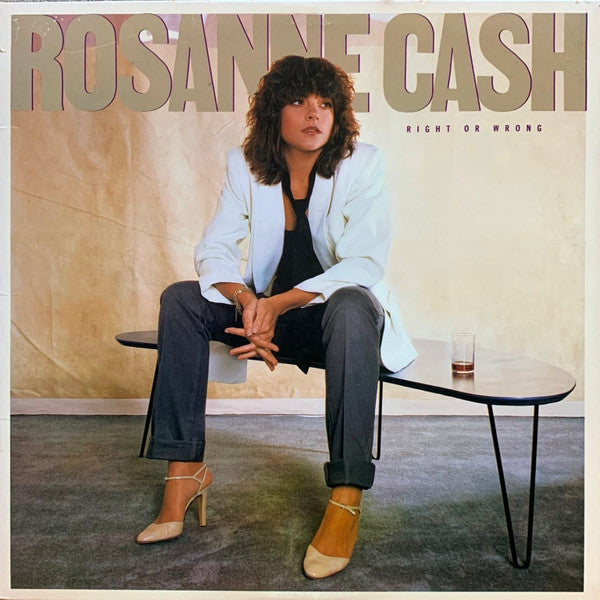 Rosanne Cash : Right Or Wrong (LP, Album, RP, Ter)