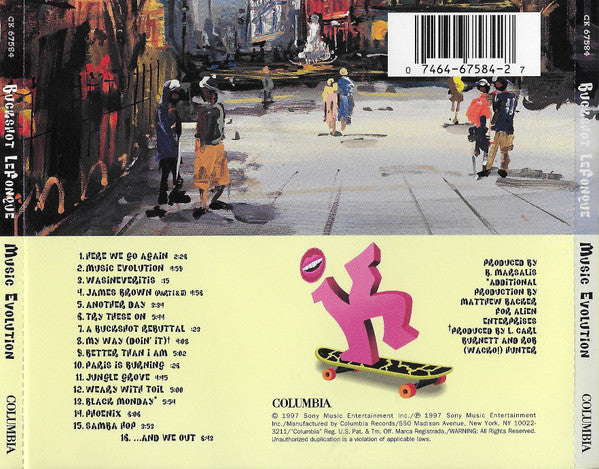 Buckshot LeFonque : Music Evolution (CD, Album)