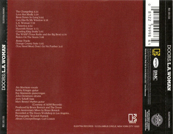 Doors* : L.A. Woman (CD, Album, RE, RM, 40t)