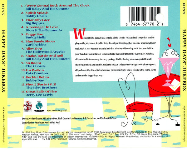 Various : Happy Days Jukebox (CD, Comp)
