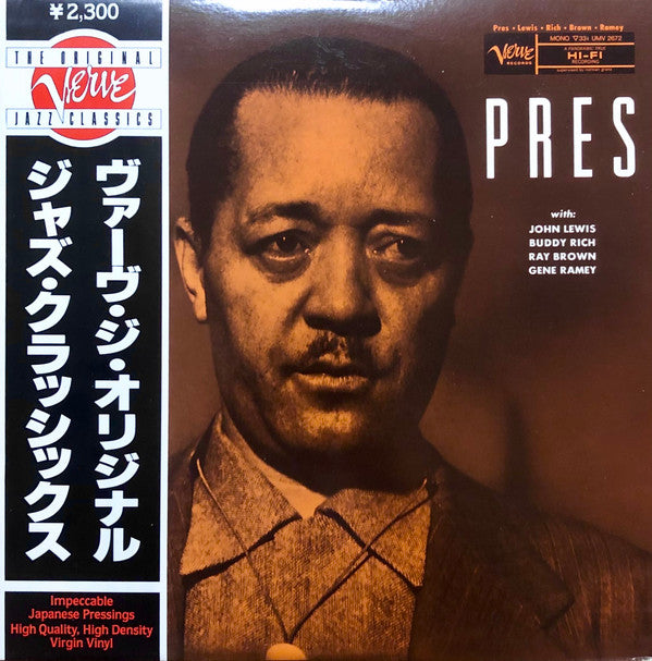Lester Young And His Orchestra : Pres (LP, Album, Mono)