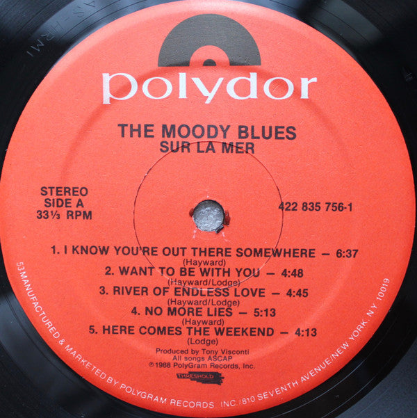 Moody Blues* : Sur La Mer (LP, Album, 53 )