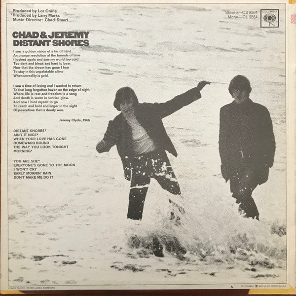 Chad & Jeremy : Distant Shores (LP, Album, Ter)