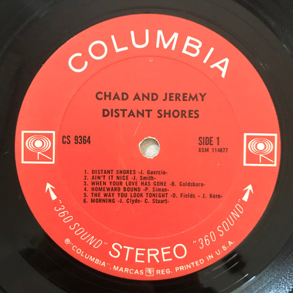 Chad & Jeremy : Distant Shores (LP, Album, Ter)