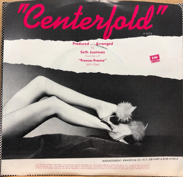 The J. Geils Band : Centerfold (7", Single, Styrene, Los)