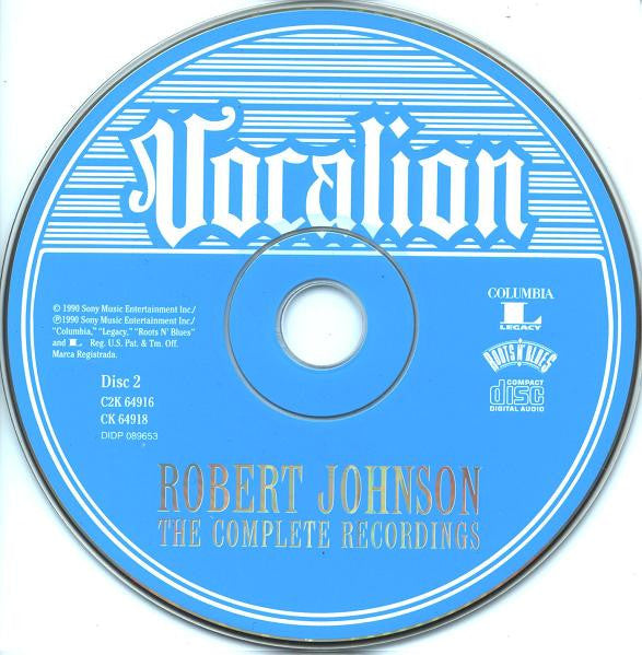 Robert Johnson : The Complete Recordings (2xCD, Comp, Mono, RE, RM)
