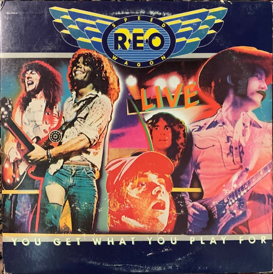 REO Speedwagon : You Get What You Play For (2xLP, Album, Ter)