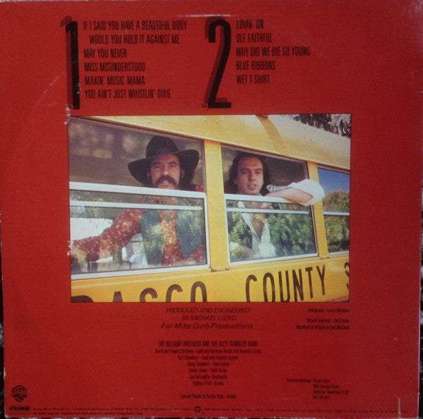 Bellamy Brothers : The Two And Only (LP, Album, Win)