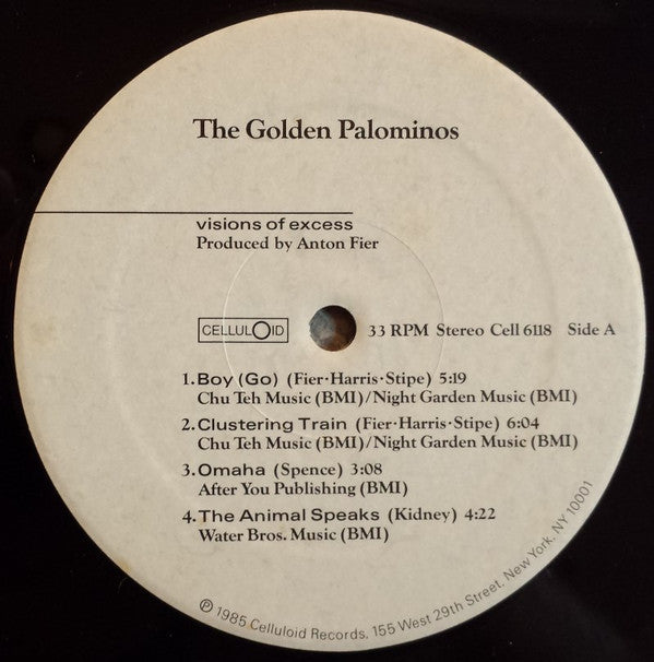 The Golden Palominos : Visions Of Excess (LP, Album)