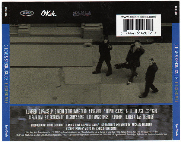 G. Love & Special Sauce : Electric Mile (CD, Album)