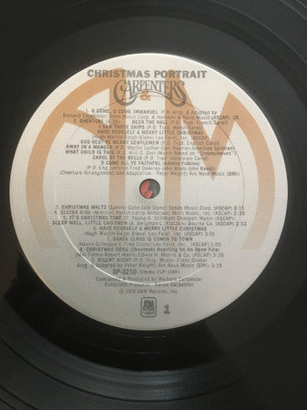 Carpenters : Christmas Portrait (LP, Album, Car)