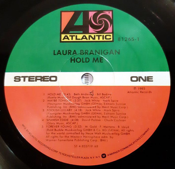 Laura Branigan : Hold Me (LP, Album, All)