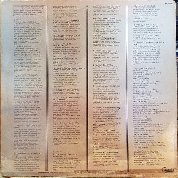 Various : The Greater Antilles Sampler (LP, Smplr, Ter)