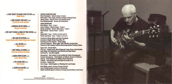 Peter Frampton Band : All Blues (CD, Album)