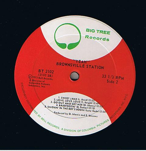 Brownsville Station : Yeah! (LP, Album, Ric)