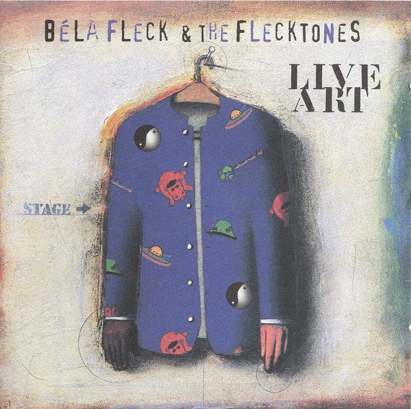 Béla Fleck & The Flecktones : Live Art (2xCD, Album, RP)