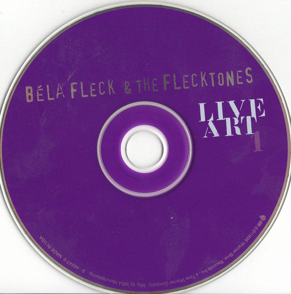 Béla Fleck & The Flecktones : Live Art (2xCD, Album, RP)