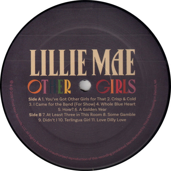 Lillie Mae* : Other Girls (LP, Album)