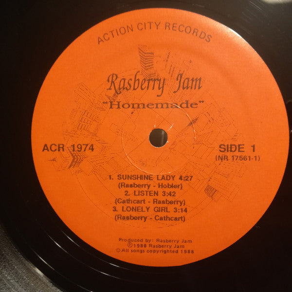 Rasberry Jam : Homemade (LP, Album)
