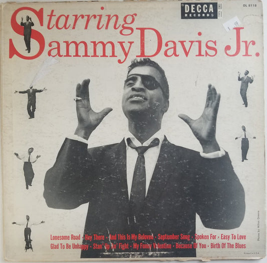 Sammy Davis Jr. : Starring Sammy Davis Jr. (LP, Album)