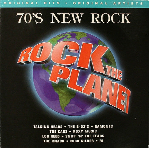 Various : Rock The Planet - 70's New Rock (CD, Comp)