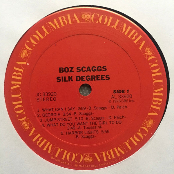 Scaggs, Boz - Silk Degrees (VG)