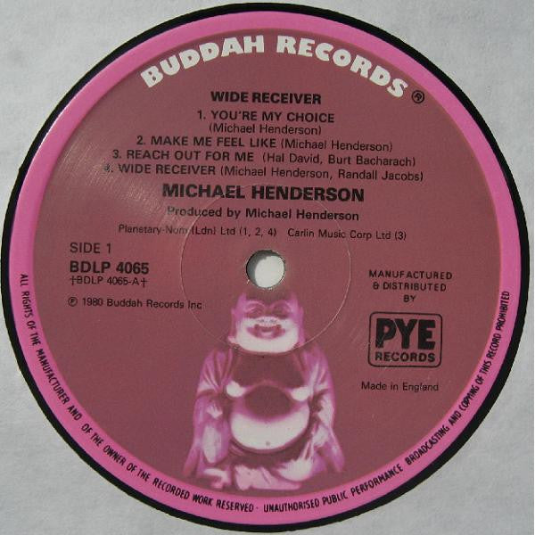 Michael Henderson : Wide Receiver (LP, Album)