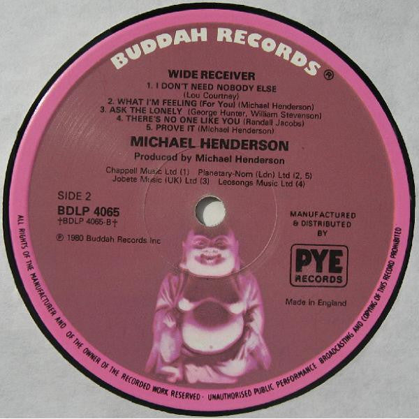 Michael Henderson : Wide Receiver (LP, Album)
