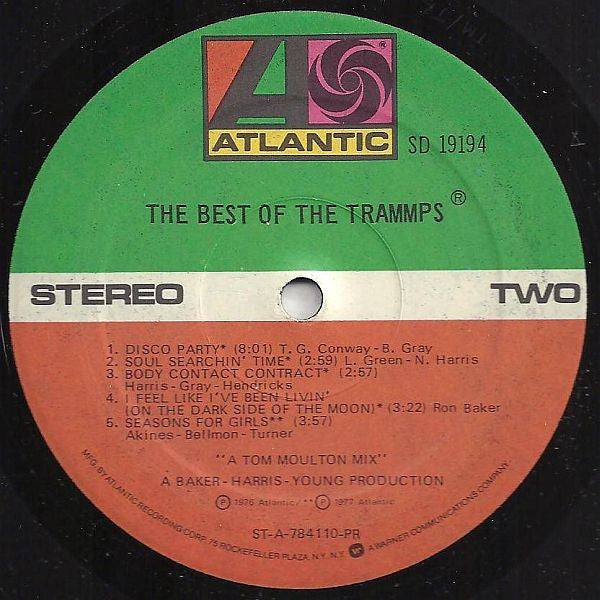 The Trammps : The Best Of The Trammps (LP, Comp, Pre)