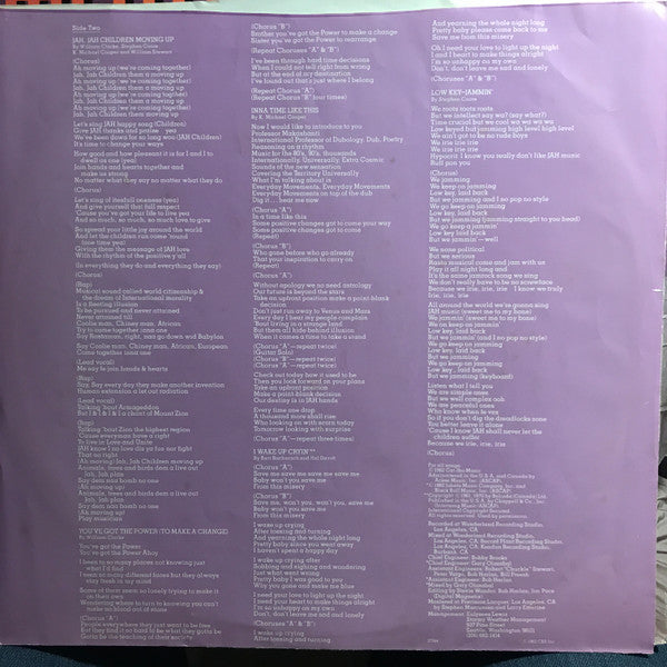 Third World : You've Got The Power (LP, Album, Car)