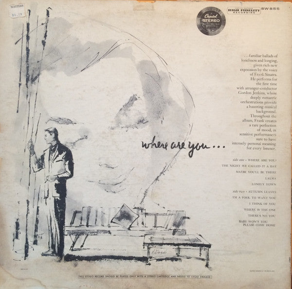 Frank Sinatra With Gordon Jenkins And His Orchestra : Where Are You? (LP, Album)
