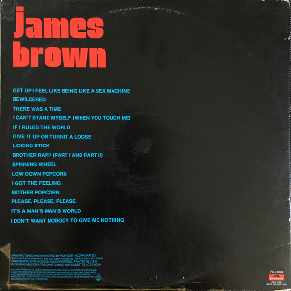 James Brown : Sex Machine (2xLP, Album, RE, Mon)