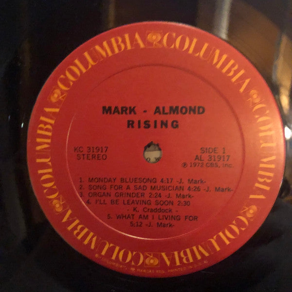 Mark-Almond : Rising (LP, Album, Ter)