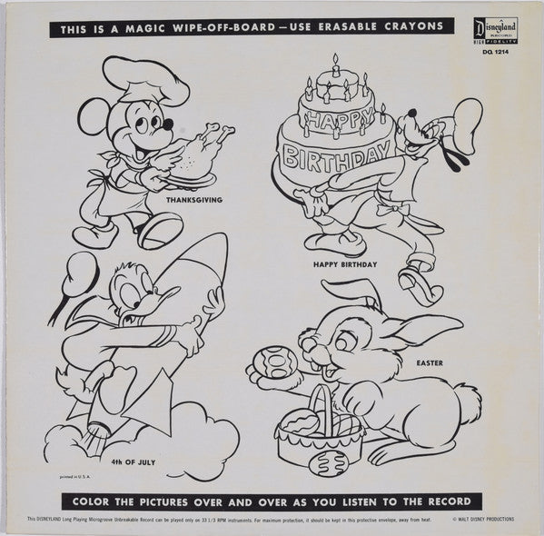 Various : Happy Birthday Songs And Songs For Every Holiday (LP, Album, RE)