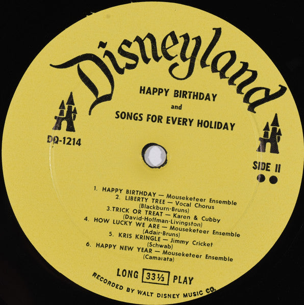 Various : Happy Birthday Songs And Songs For Every Holiday (LP, Album, RE)