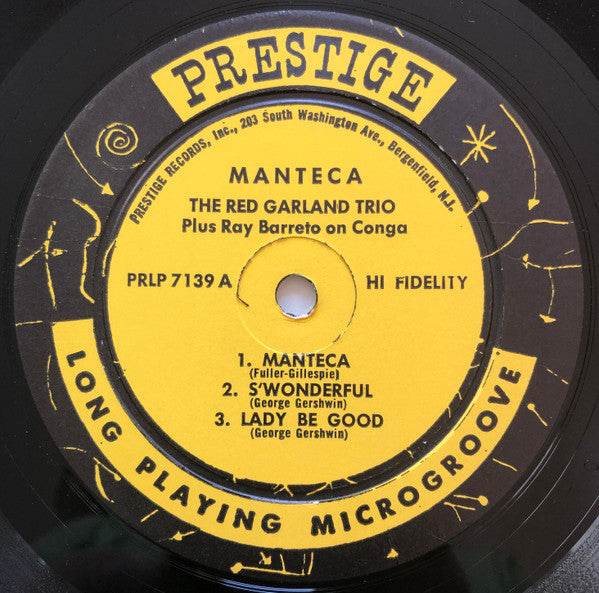 The Red Garland Trio : Manteca (Vinyl, VG) – Square Cat Vinyl