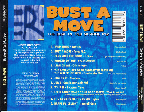 Various : Bust A Move - The Best Of Old School Rap (CD, Comp)