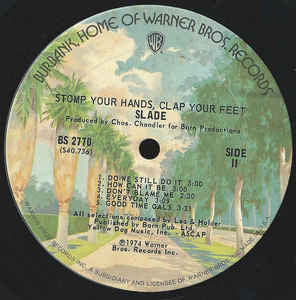 Slade : Stomp Your Hands, Clap Your Feet (LP, Album, San)