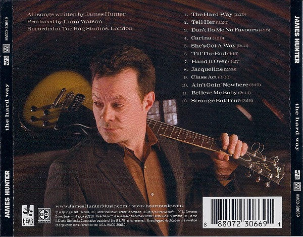 James Hunter : The Hard Way (CD, Album)