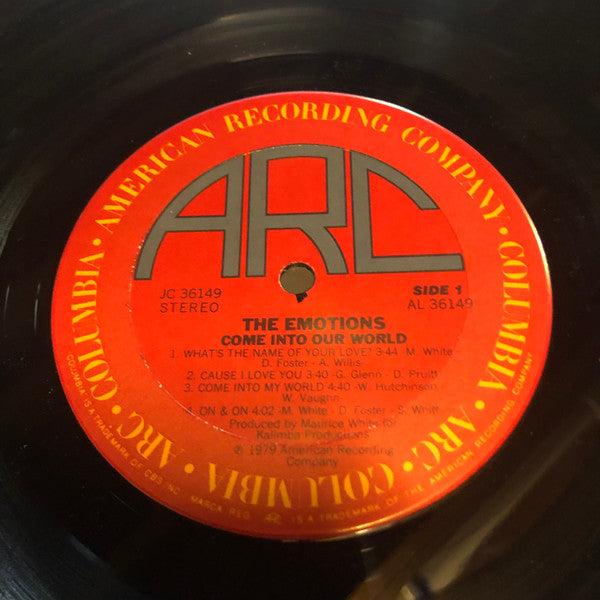 The Emotions : Come Into Our World (LP, Album, Ter)