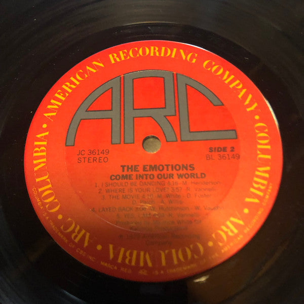 The Emotions : Come Into Our World (LP, Album, Ter)